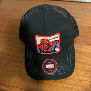 Marvel Spider-Man Black Baseball Cap